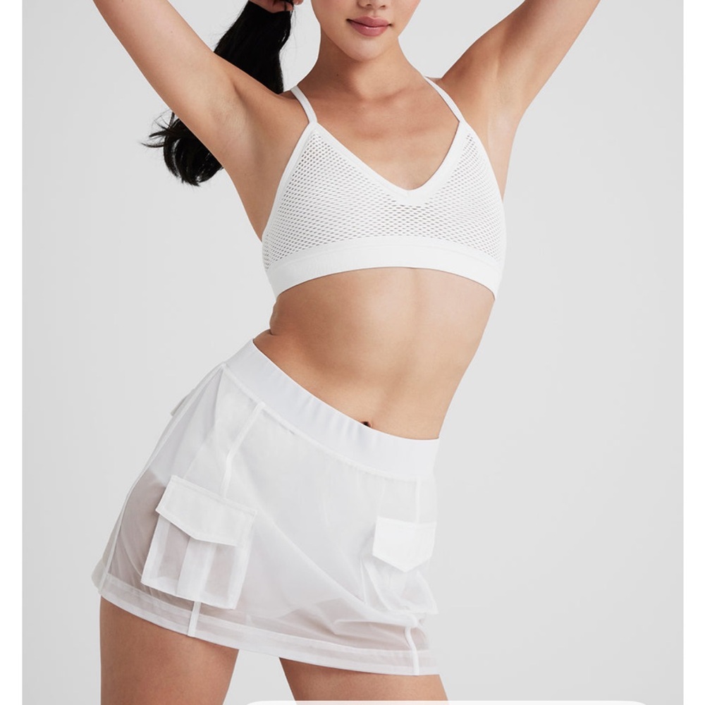 White Alo Skirt
